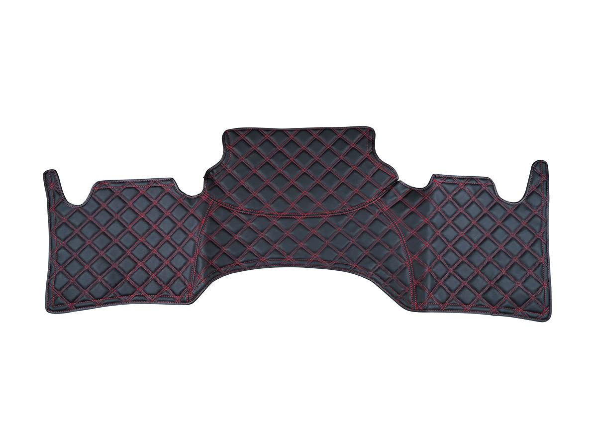 TRISTAR S ハイエース レジアスエース 200系 1型~8型 S-GL スーパーGL 標準ボディ用 デッキカバー エンジンルームカバー 前後セット レッドステッチ