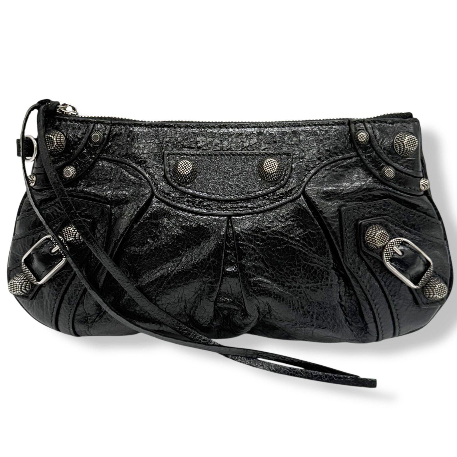 使用わずか バレンシアガ クラッチバッグ ルカゴール ミニマルチポーチ 4373