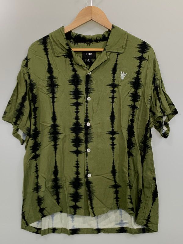 HUF SEISMOGRAM RESORT SHIRT レーヨン 半袖シャツ HUF SEISMOGRAM RESORT SHIRT レーヨン 半袖シャツ HUF