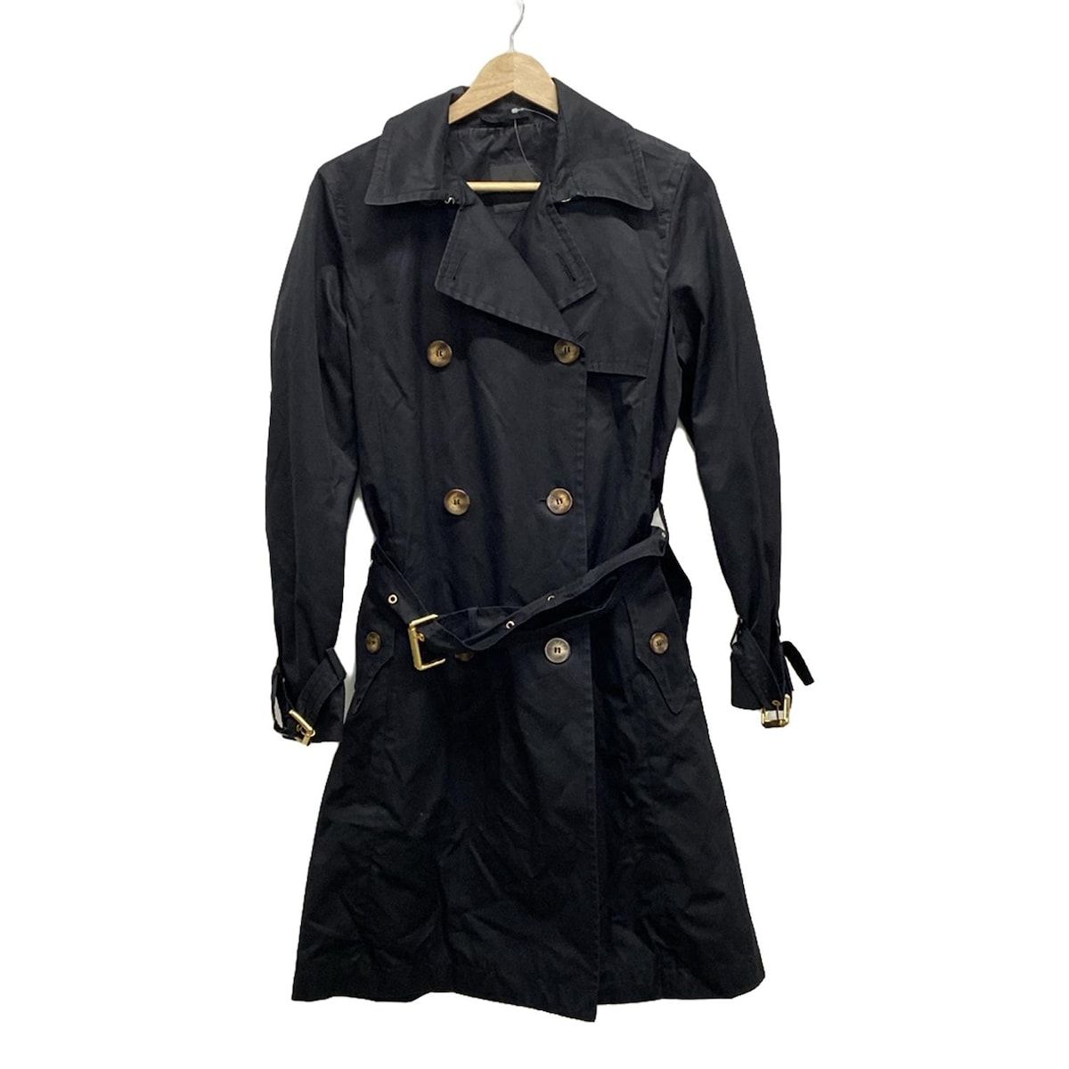 Max MaraWEEKEND マックスマーラウィークエンド トレンチコート サイズJ40 レディース - 黒 長袖|春