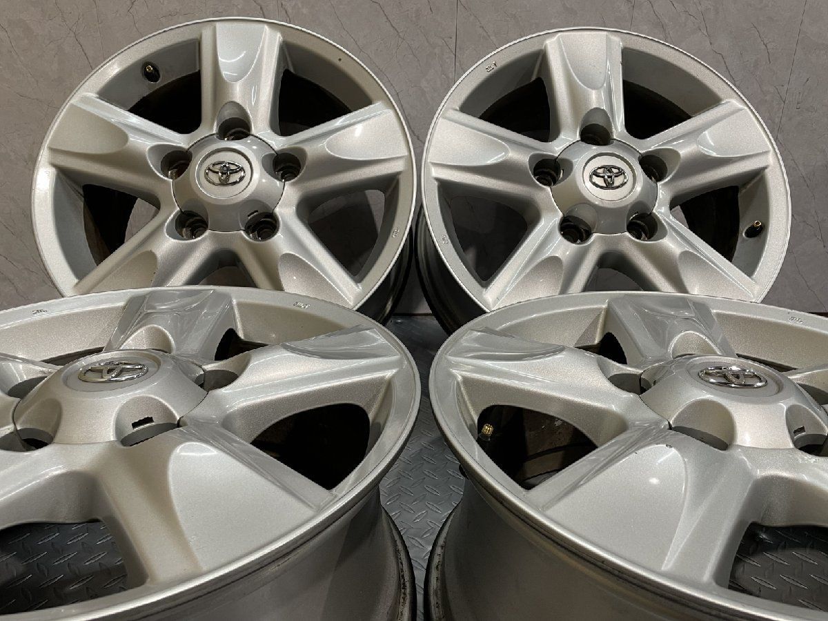 TOYOTA トヨタ ランクル200 純正ホイール 18インチ 4本 8J5HPCD150 60 ランクルシグナスにも MHA624