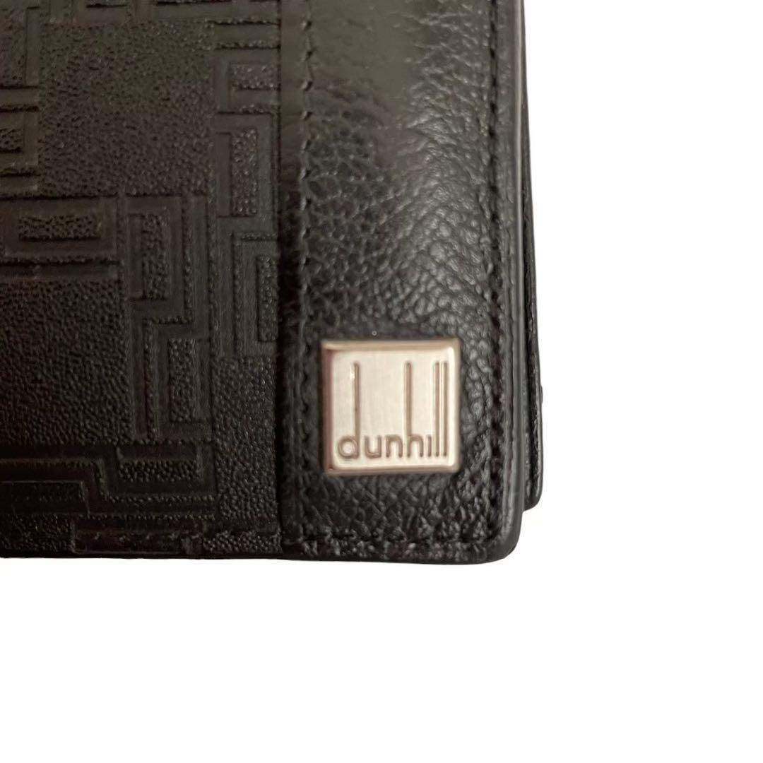 ALFRED DUNHILL ダンヒル 財布 ウェレット 折り畳み財布 黒 - メルカリ