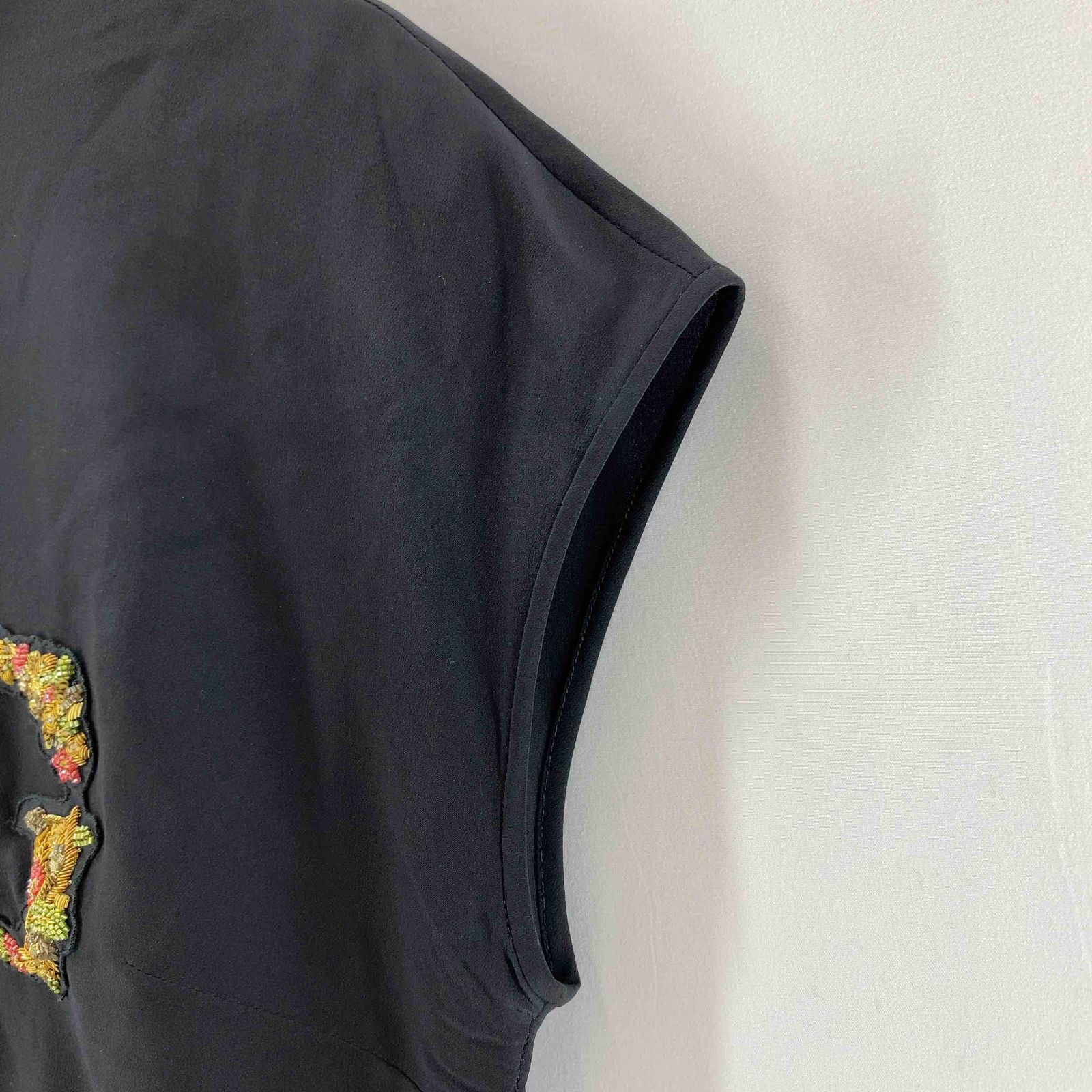 DOLCE&amp;GABBANA - DOLCE&amp;GABBANA ドルチェアンドガッバーナ レディース 半袖シャツ/ブラウス ブラック イタリア製 FL71L3Z DOLCE&GABBANA - DOLCE&GABBANA ドルチェアンドガッバーナ