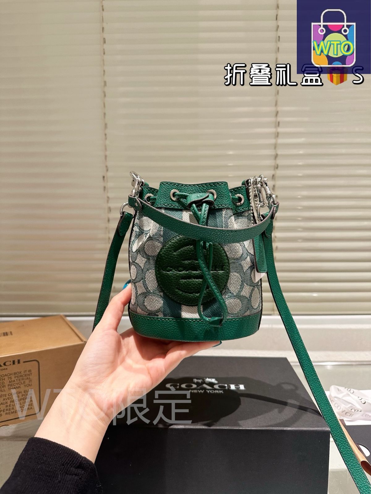 COACH デンプシー COACH デンプシー ミニバケットバッグ ? 14×16.5×9cm [本日特価