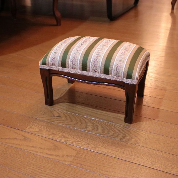 イタリア製 イタリア フットスツール Foot Stool Green グリーン