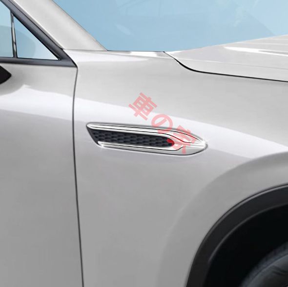 ツダ CX-80 式対応 フェンダーガーニッシュ サイドエアベントカバー メッキモール 亮黑 亮銀 カーボン調 外装ドレスアップ