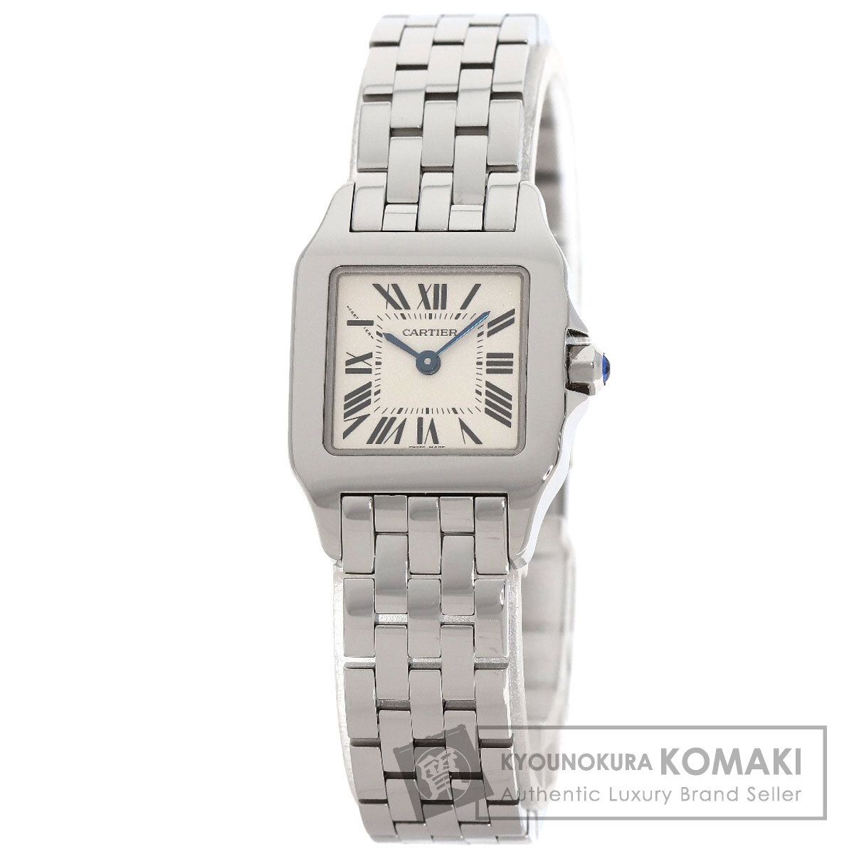 CARTIER カルティエ W25064Z5 サントス ドゥ モアゼルSM 腕時計 SS SS レディース