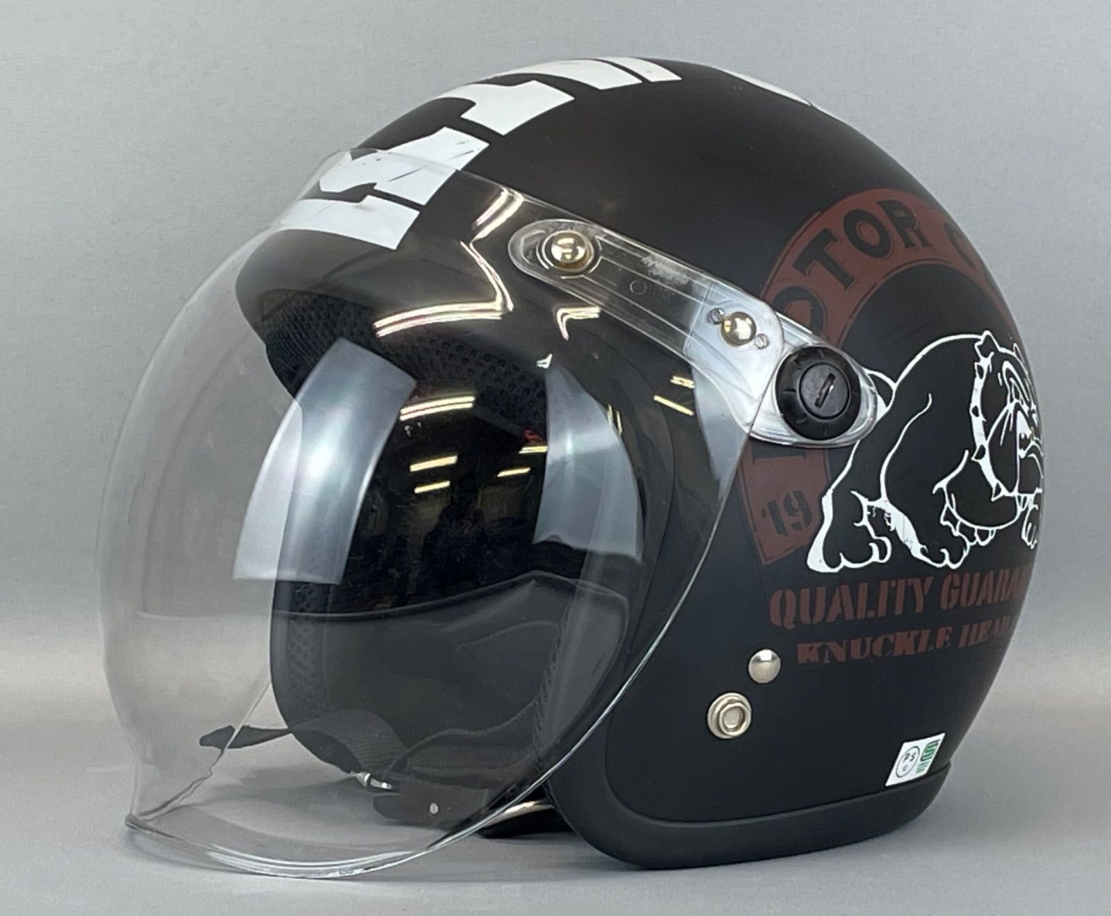 K27IA10 RIDEZ ライズ ブルドッグ ジェット ヘルメット KH-JB