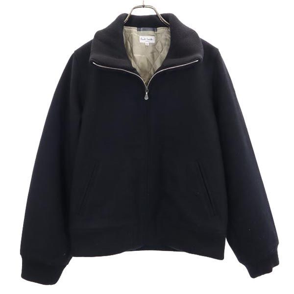 ポールスミス 日本製 中綿 ウールジャケット M ブラック Paul Smith 