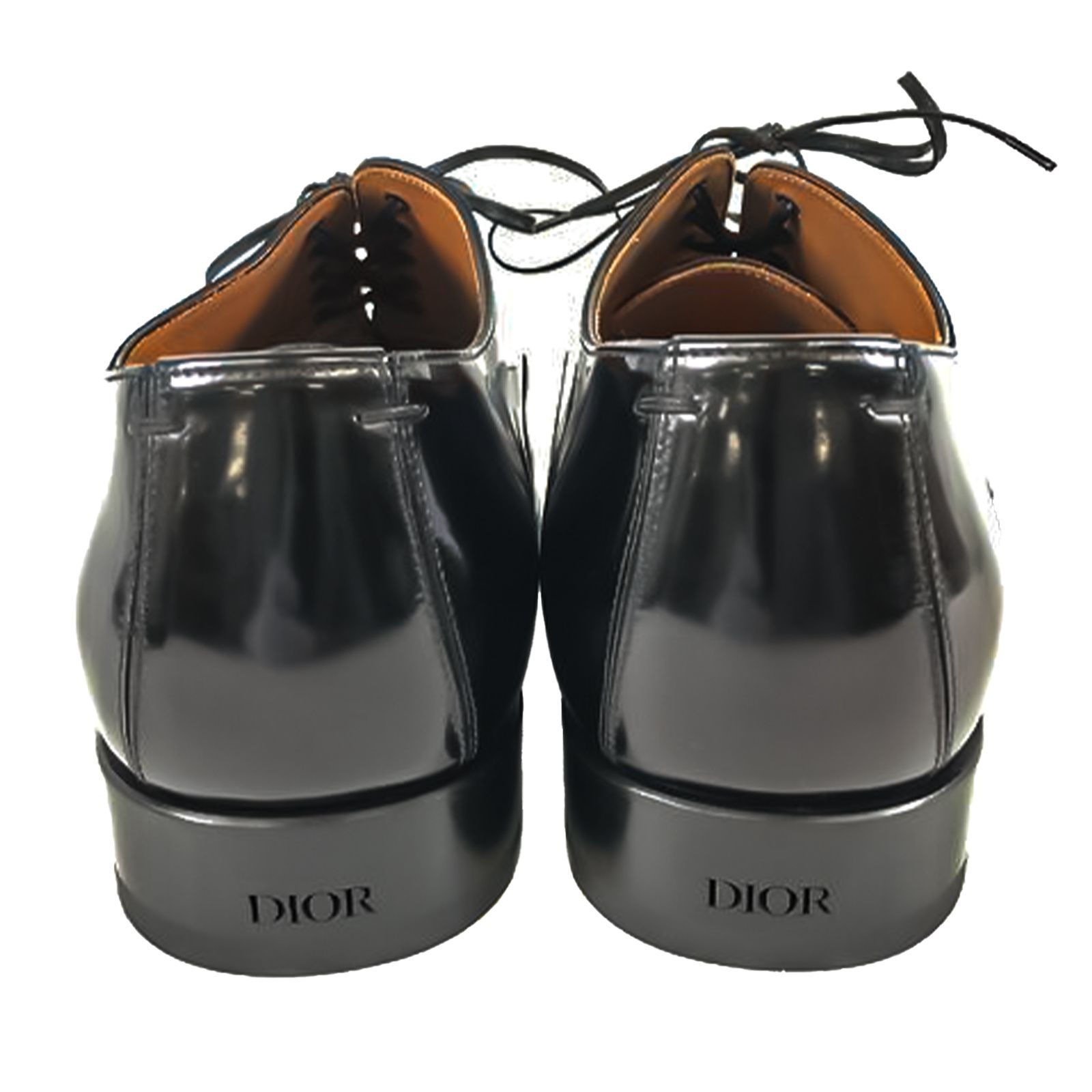 DIOR ディオール ビジネスシューズ レザー ブラック 42 メンズ