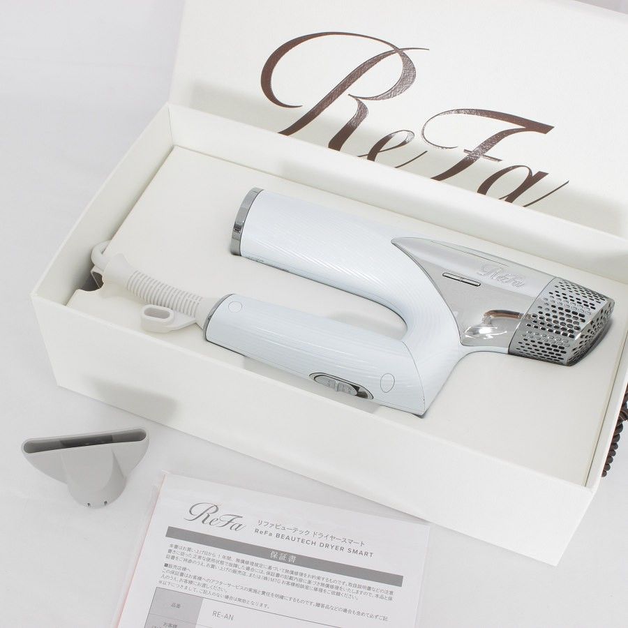 美品/正規品】MTG ReFa BEAUTECH DRYER SMART RE-AN-02A ホワイト ヘア