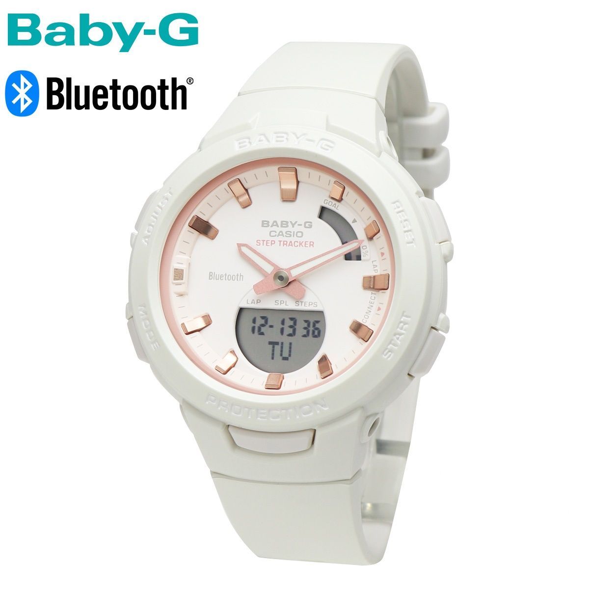 CASIO Baby-G カシオ ベビージー スマートウォッチ 腕時計 BSA-B100CS