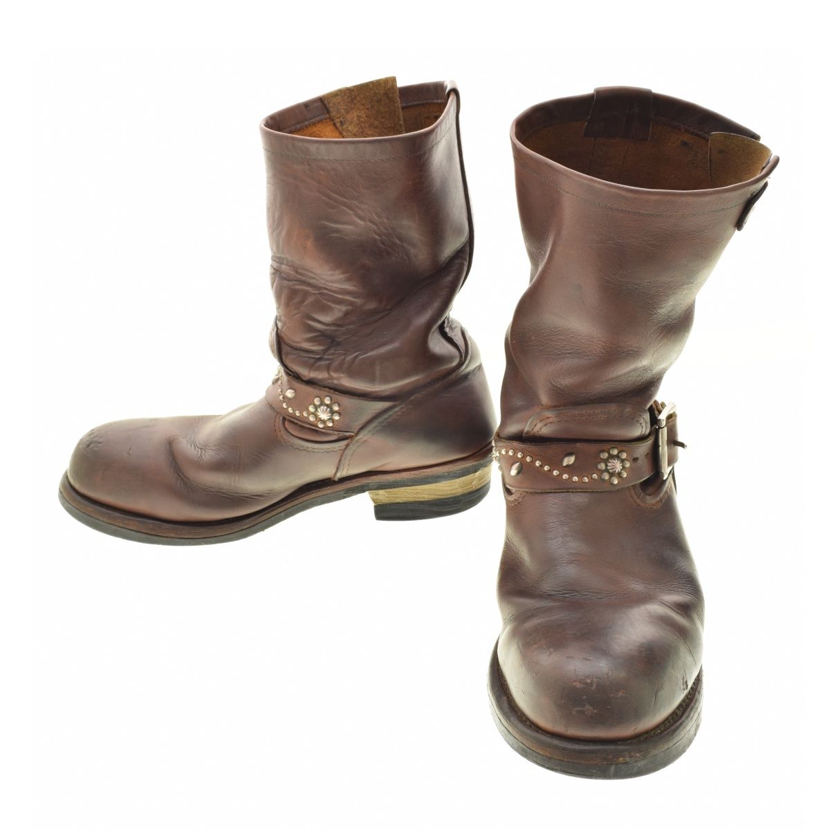 REDWING】2010年製 2972 COPPER スタッズカスタムエンジニアブーツ 