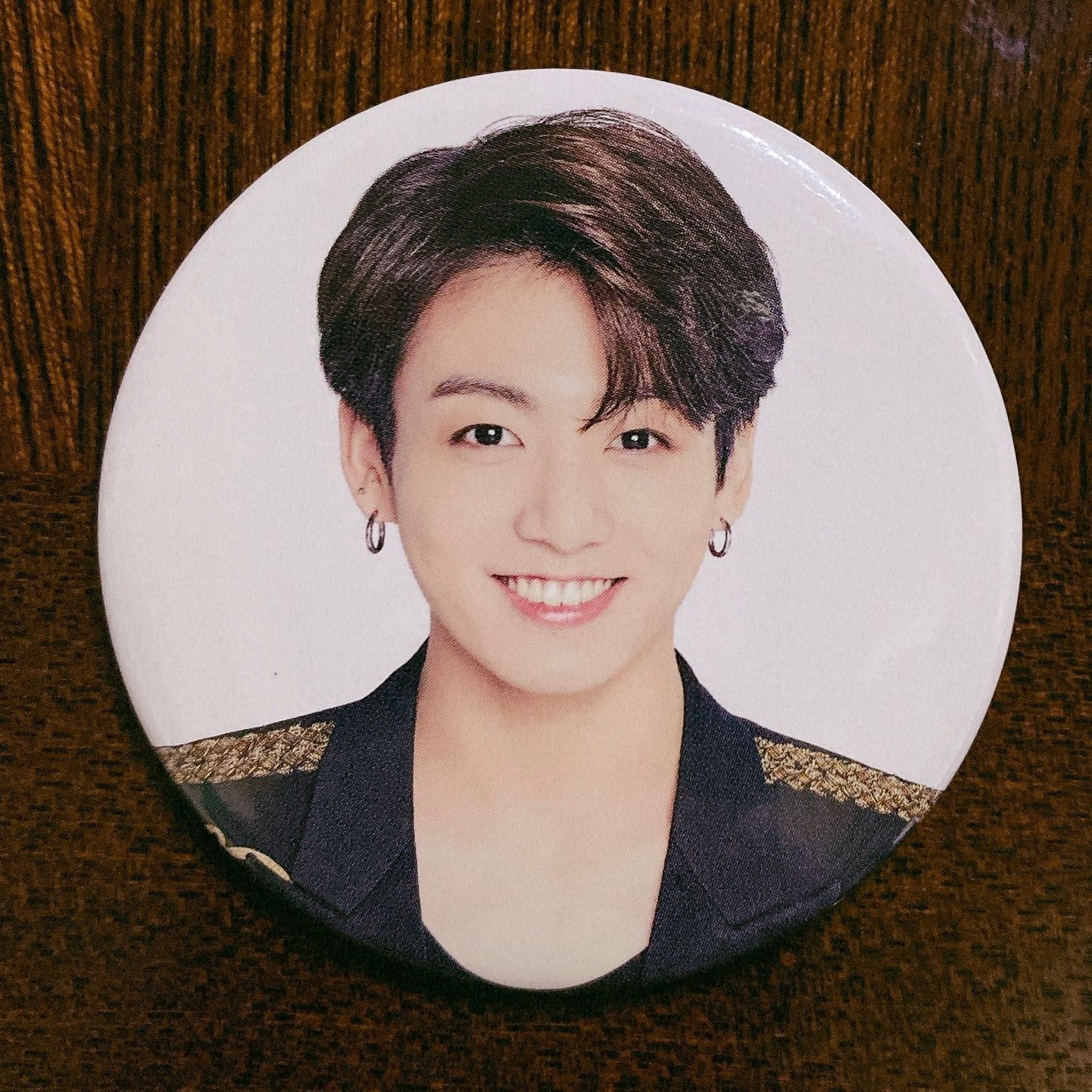 BTS ジョングク グク jungkook 缶バッジ 缶バッチ ラキドロ