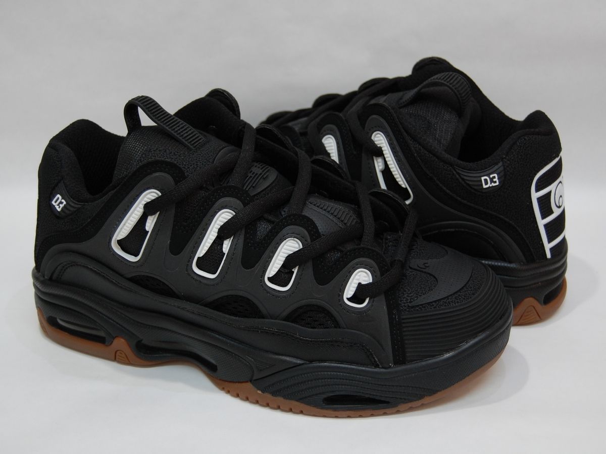 OSIRIS D3 2001 Black/Gum オサイラス オールブラック 真っ黒 黒