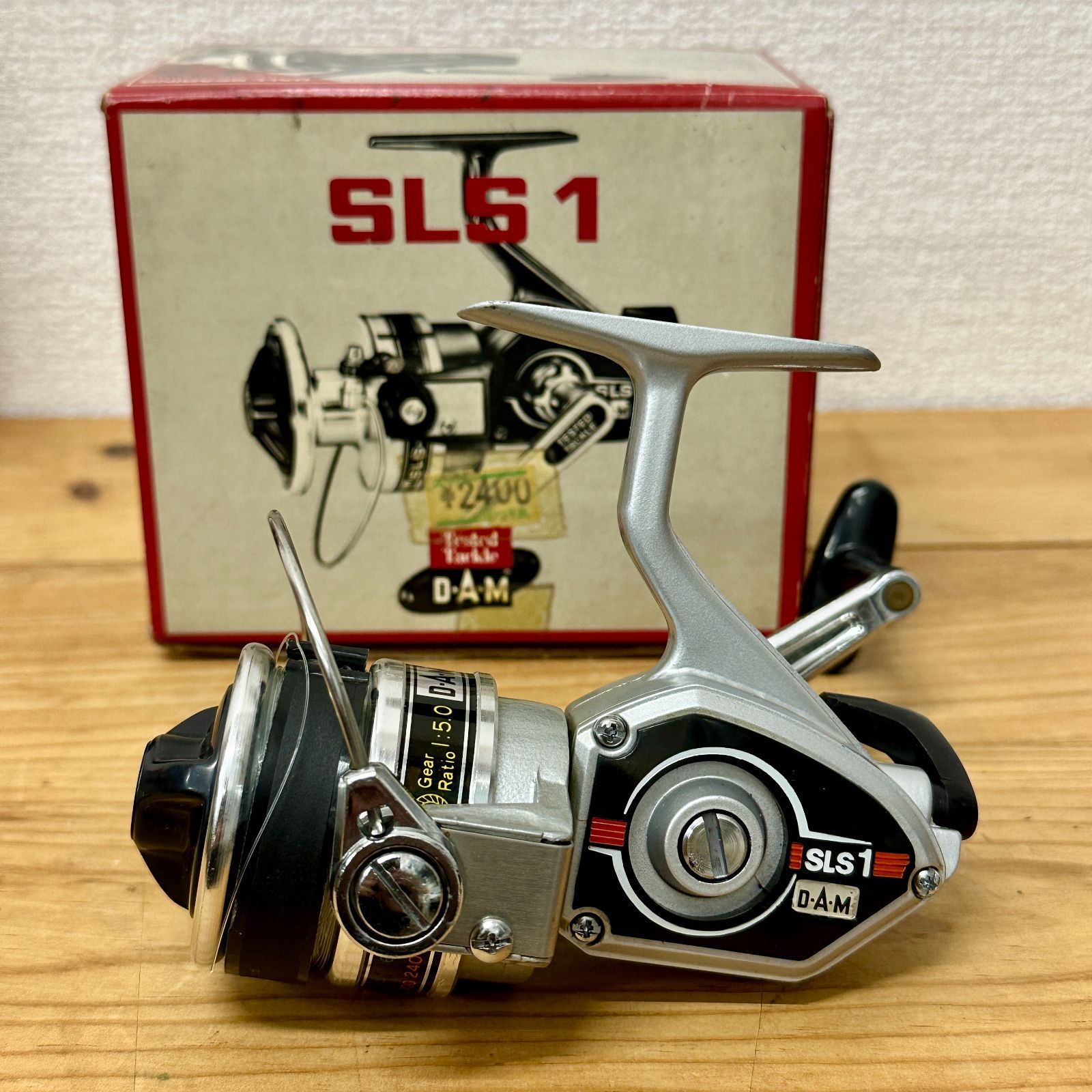 シマノ DAM SLSO スピニングリール 希少 袋付き シマノ DAM SLSO スピニングリール 希少 袋付き シマノ DAM SLSO