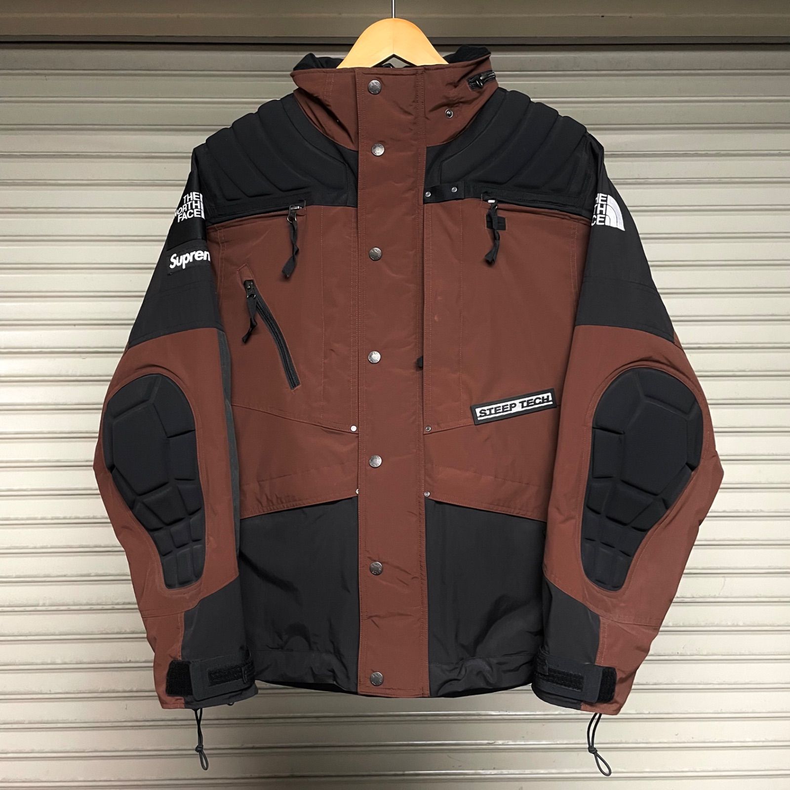 Supreme×THE NORTH FACE シュプリーム ザノースフェイス 22AW Steep Tech Apogee Jacket ブラウン サイズM