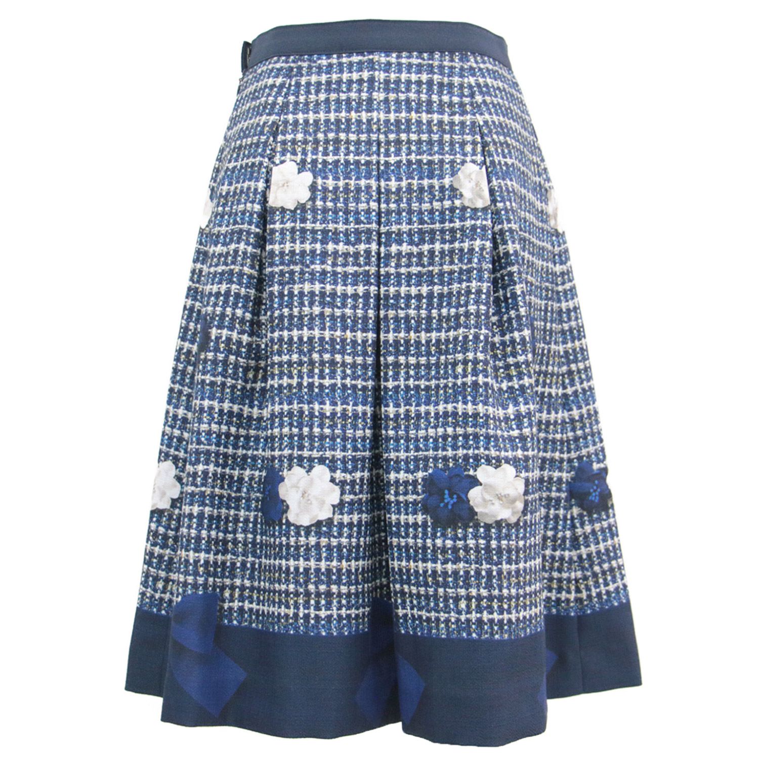 美品 MS GRACY エムズグレイシー ツイード スカート ボトムス 22秋冬  