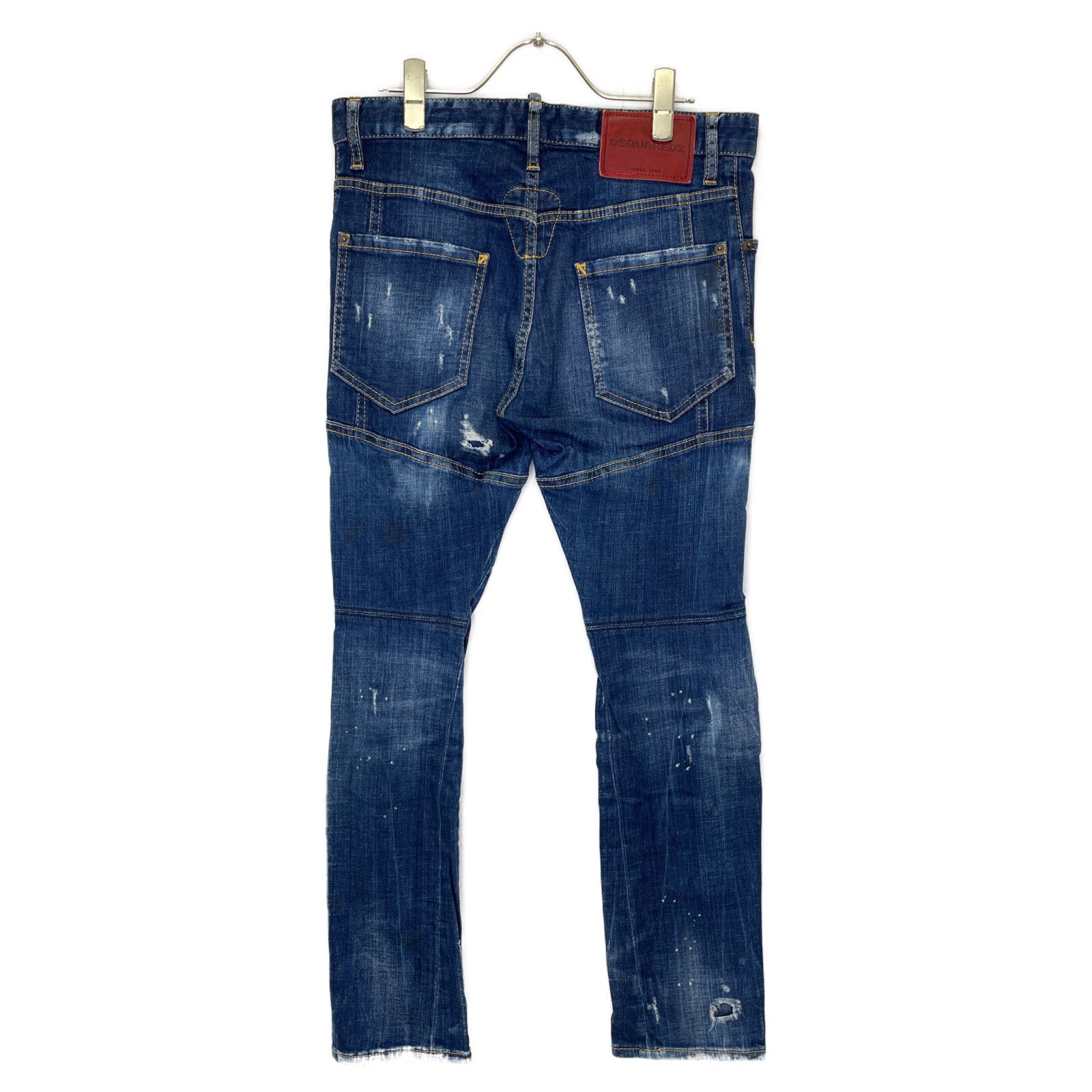 DSQUARED2 ディースクエアード ｲﾝﾃﾞｨｺﾞ Tidy Biker ﾃﾞﾆﾑﾊﾟﾝﾂ S74LB0438 44 - メルカリ