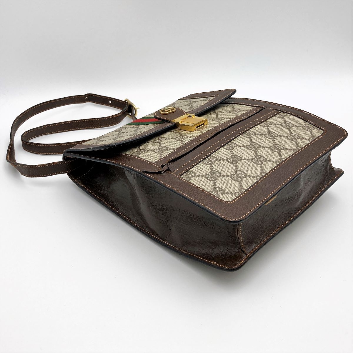 GUCCI - グッチ GG柄 ショルダーバッグ レディース 【中古】の