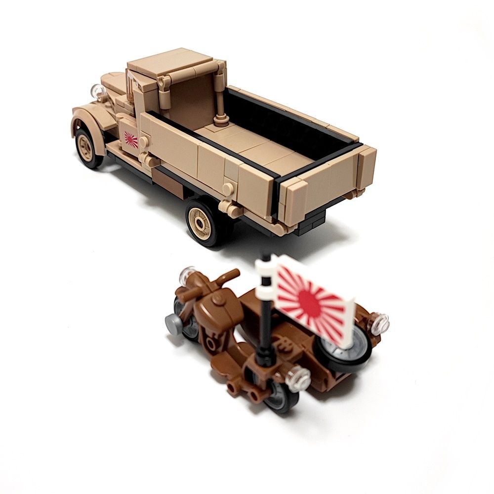 ESシリーズ 日本 日産180トラック ブロック戦車 278PCS - メルカリ