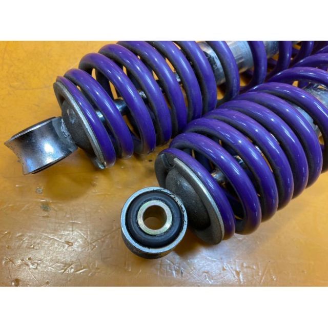 XA 58194 ヤマハ YAMAHA マジェスティ250 4HC-057 社外リアサスペンション リアサス 紫 BRIGHTFACE_UK