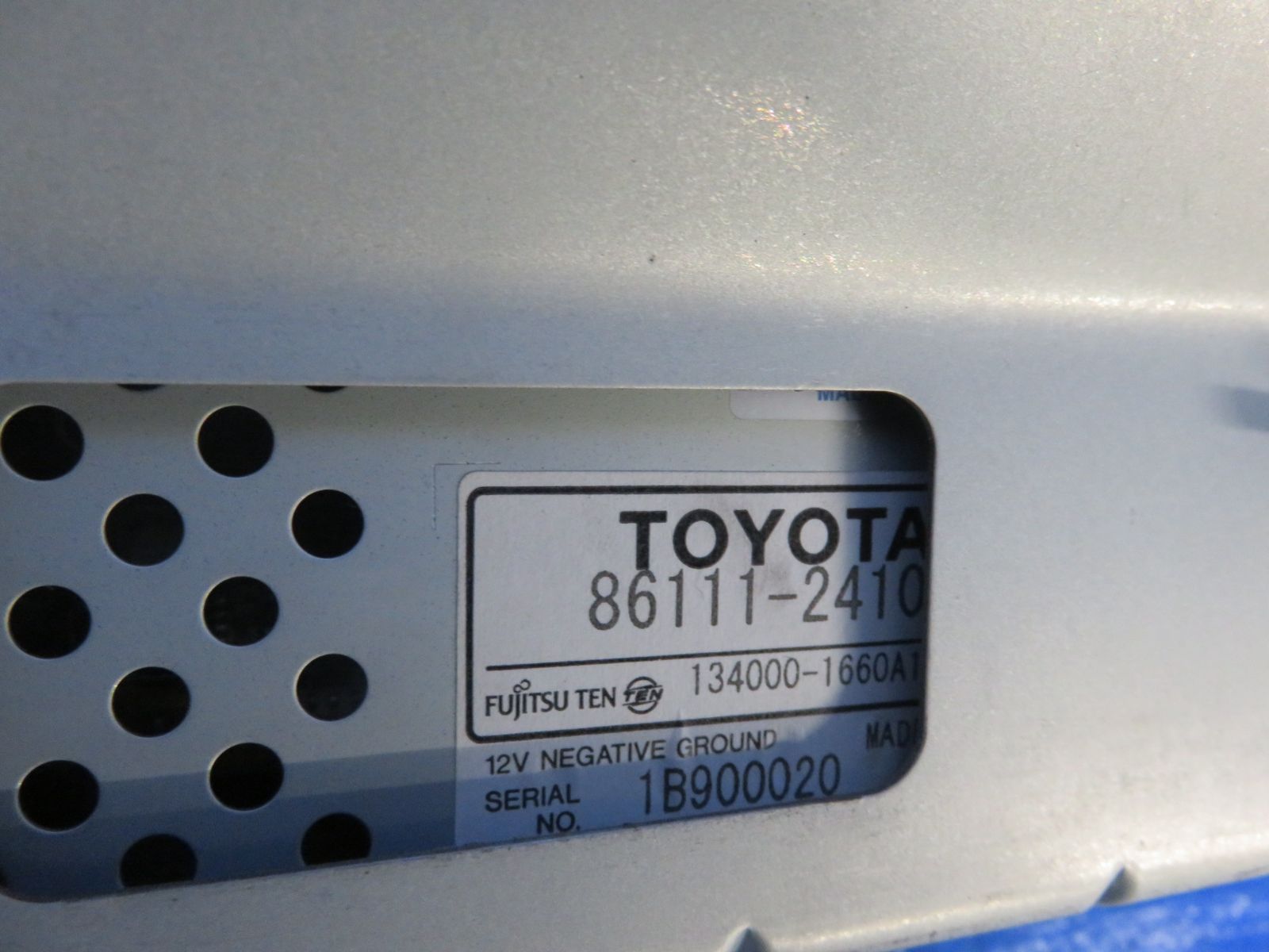 SFC2007 トヨタ ソアラ UZZ40 前期 マルチモニター ナビディスプレイ 純正 86111-24100 木目調 開閉式 レクサス SC430共通