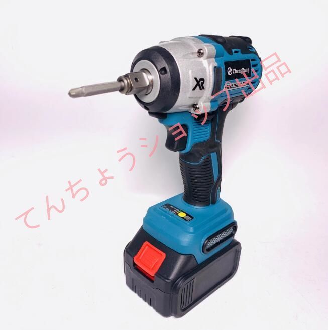 充電式 インパクトレンチXR バッテリー2枚 部品セ ット 1台多役 3枚LED灯 タイヤ交換 電動 インパクトドライバー 正逆転両用 マキタmakita1 HRDEVELOPMENT_JP