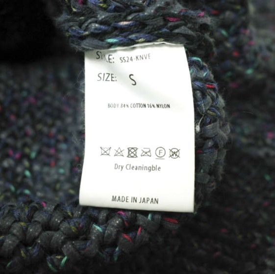 ENCOMING インカミング 24SS 日本製 KNITTED TWO POCKET VEST