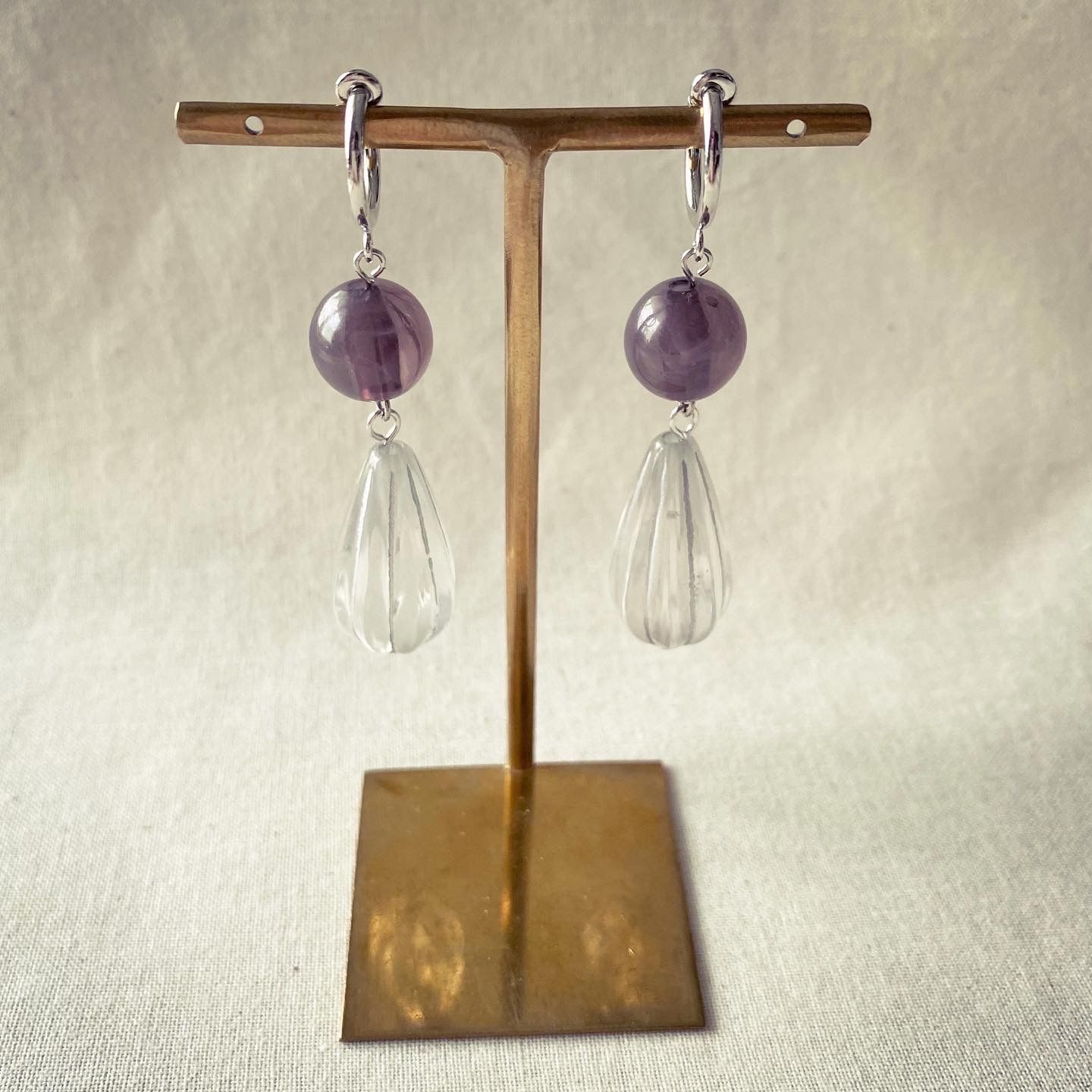 イヤリングセット acrylic｜860 Gum earring set ガムイヤリングセット スクエア