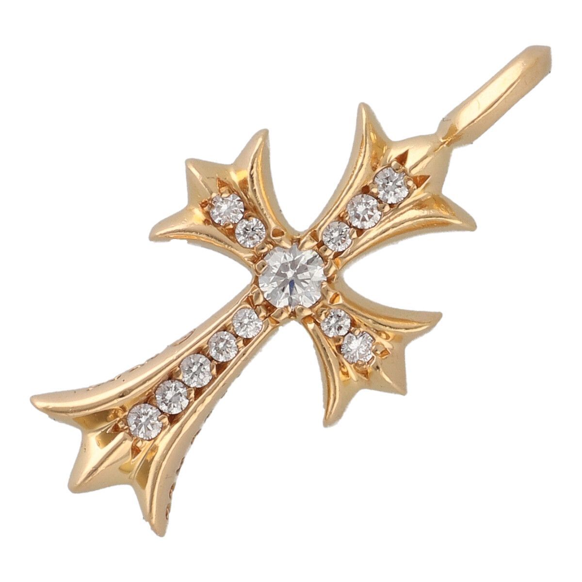 中古】 CHROME HEARTS クロムハーツ タイニーファットクロスチャーム