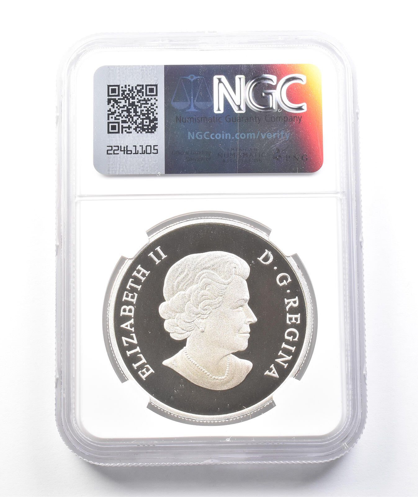 2016年カナダ100ドル銀貨ノーブルエルクPF70マットNGC