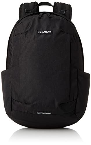 ブラック [DESCENTE(デサント)] リュックサック 再帰反射 PCポケット ...