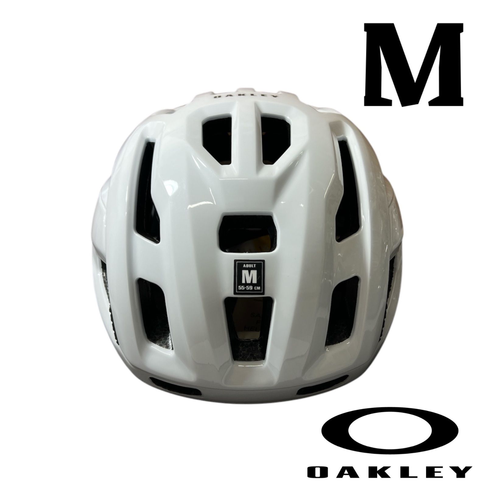 オークリー ARO3 ENDURANCE - MIPS - Asia Fit POLISHED WHITE 白 Mサイズ 55-59cm ヘルメット