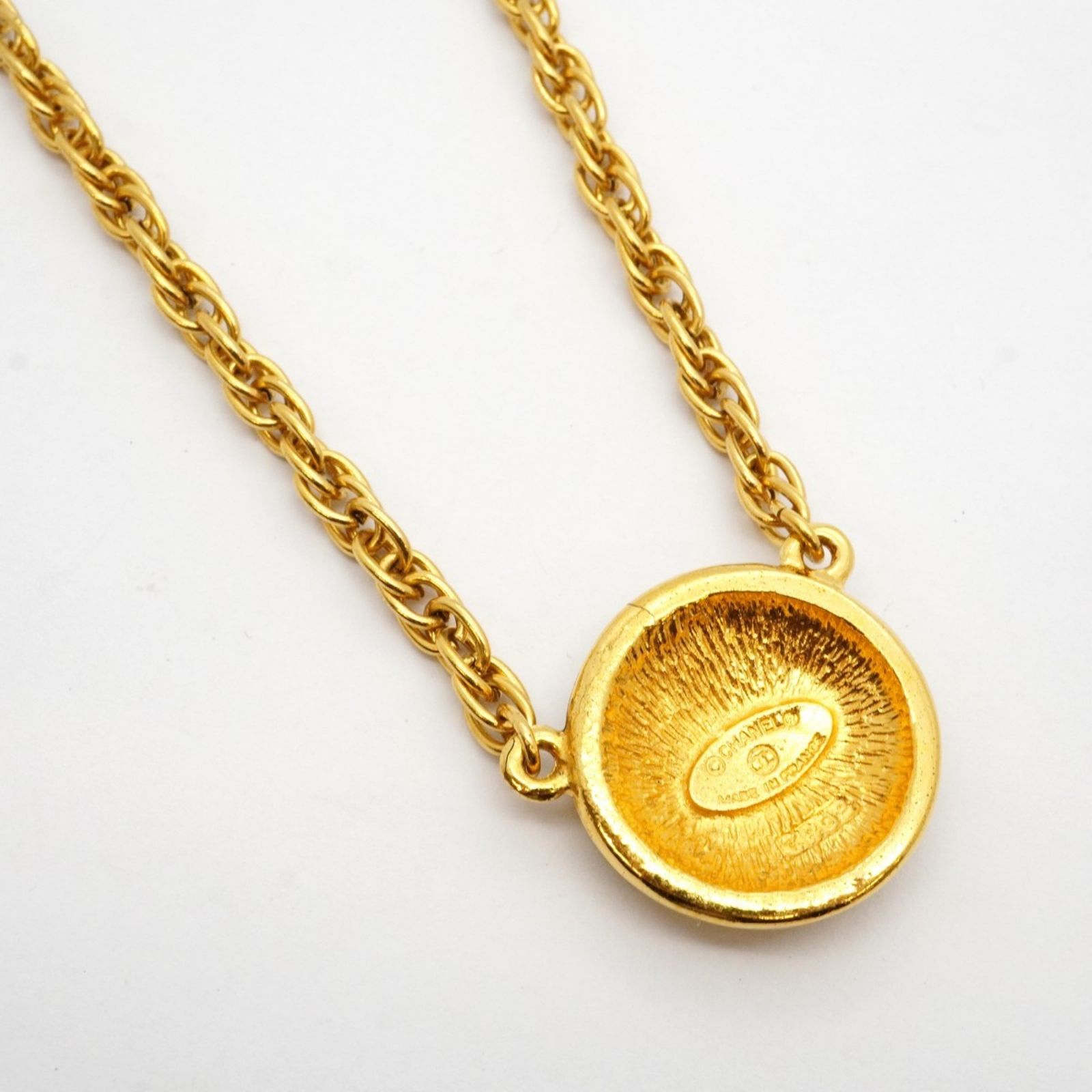 シャネル Chanel シャネル チョーカー ココマーク サークル GPメッキ ゴールドレディース