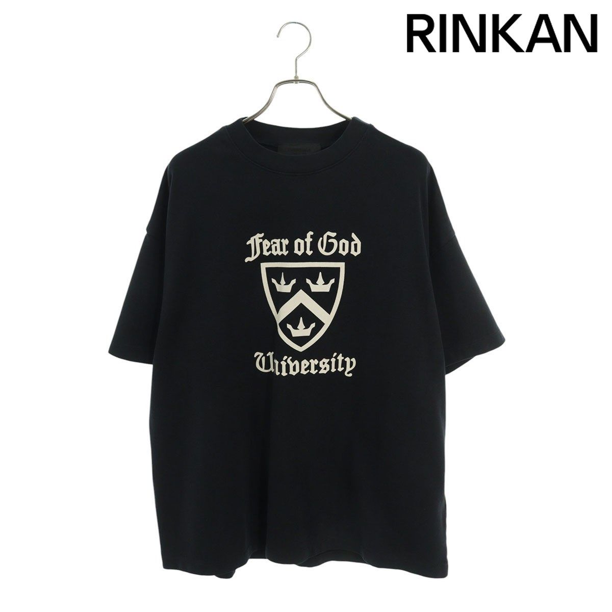 フォグ ロゴプリントクルーネックTシャツ メンズ XS
