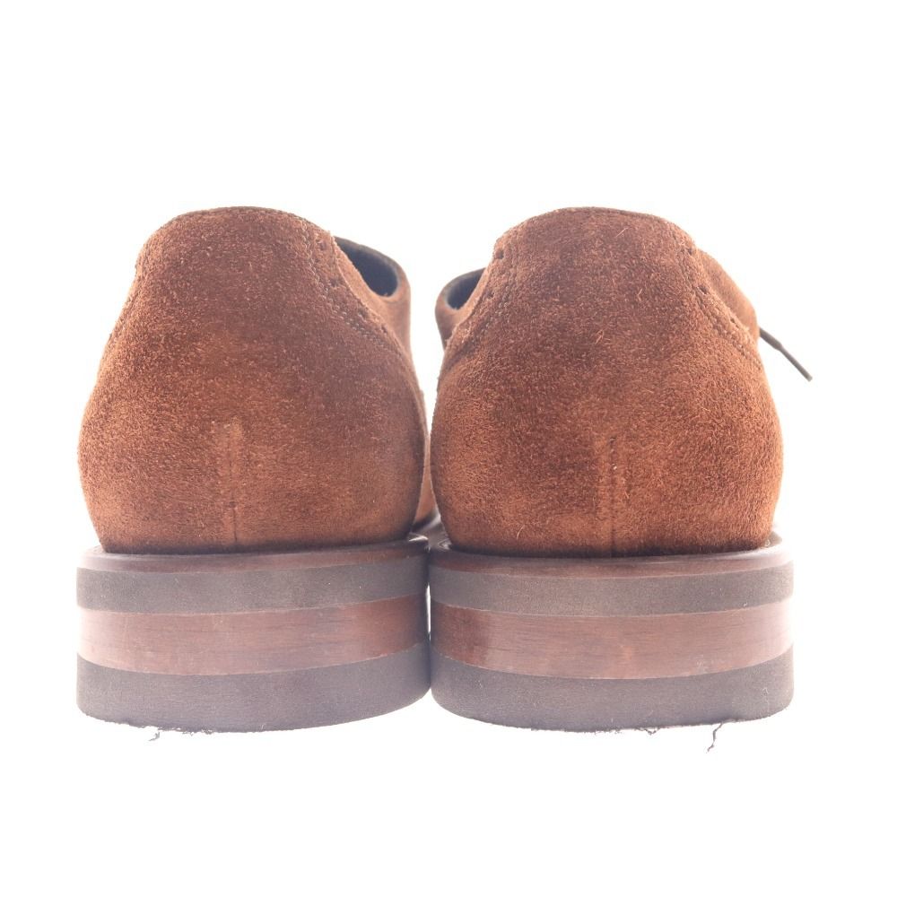 HILTON ヒルトン　新品タグ付　 26.0cm　茶色　マッケイ製法 定価約20000円 革靴 靴 マッケイ製法 HILTON ヒルトン ドレスシューズ ダークブラウン スエード