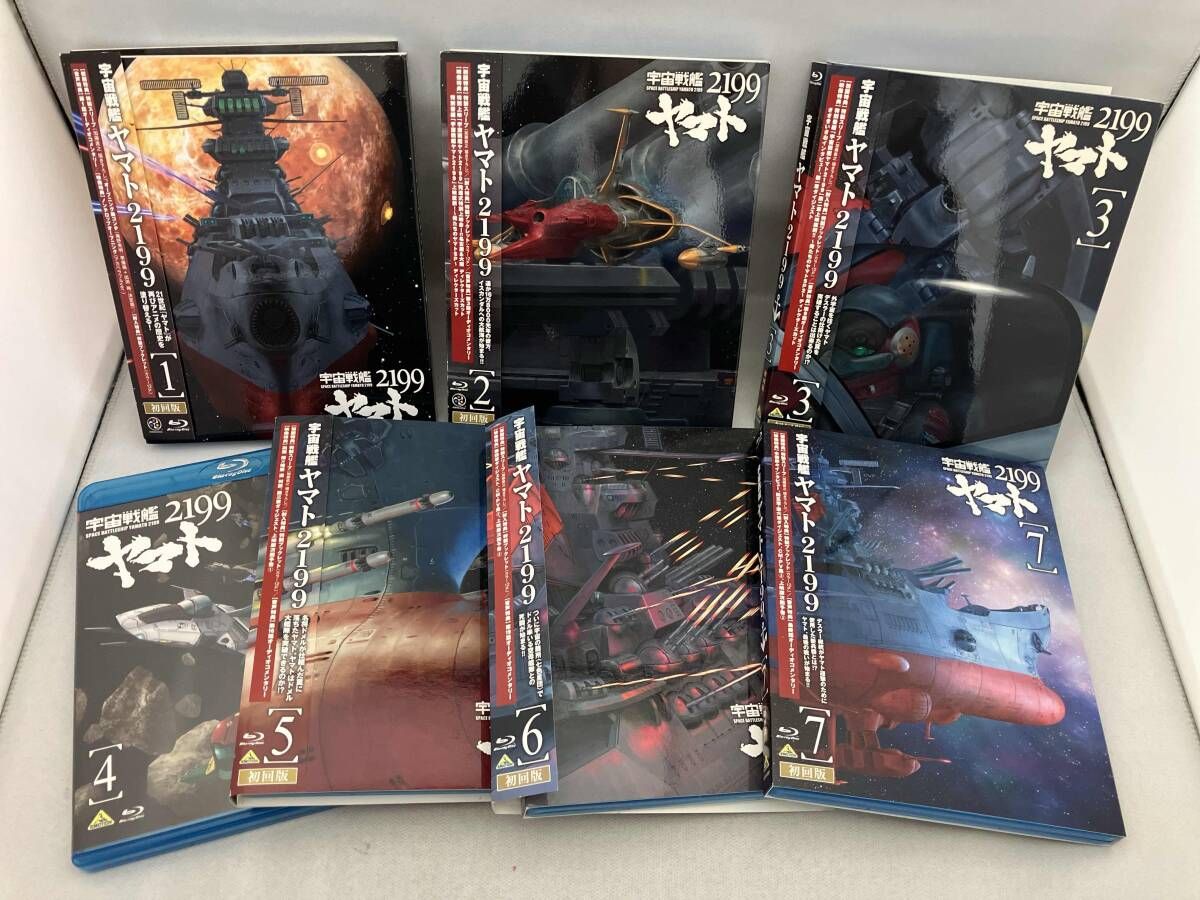 ４巻のみスリーブケースと帯がありません 全7巻セット 初回版 宇宙戦艦ヤマト2199 1~7 Blu-ray Disc