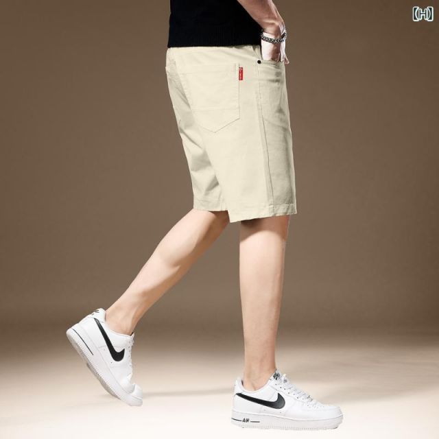 全国送料無料でお届け☆ 。 32 メンズ ファッション 服 オシャレ シンプル 大 かっこいい 大きいサイズ ストリート 紳士服 夏 薄手 綿 カジュアル パンツ アメリカン 冷感 アウター ストレート レッグ ハーフ 新商品が続々！