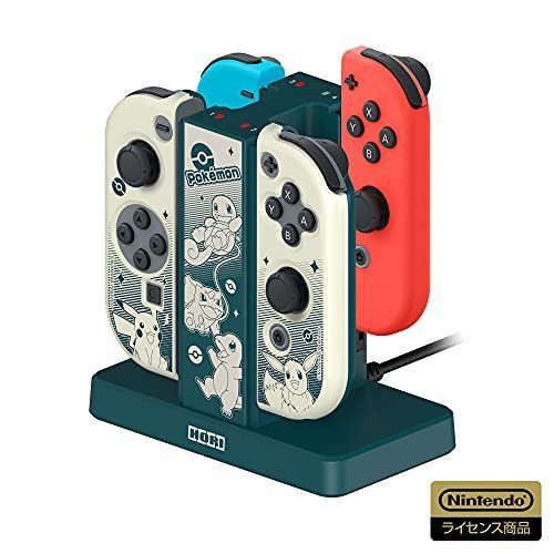 任天堂ライセンス製品 ポケットモンスター Joy-Con充電スタンド PCハードカバーセット for Nintendo Switch Nintendo Switch対応