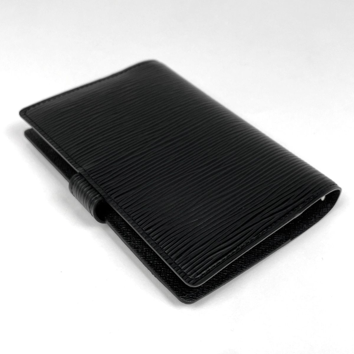 ルイ ヴィトン Louis Vuitton アジェンダ PM 手帳カバー システム手帳 手帳 ブックカバー エピ ノワール ブラック R 20052 レディース