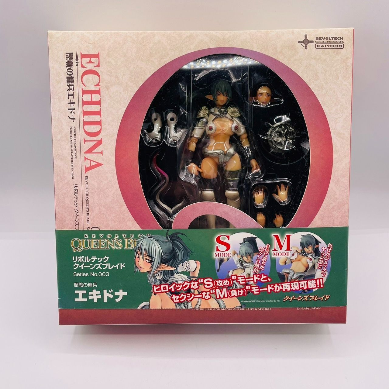 リボルテック　クイーンズ・ブレイド　エキドナ　未開封品 リボルテック クイーンズブレイド No.003-EX 歴戦の傭兵エキドナ