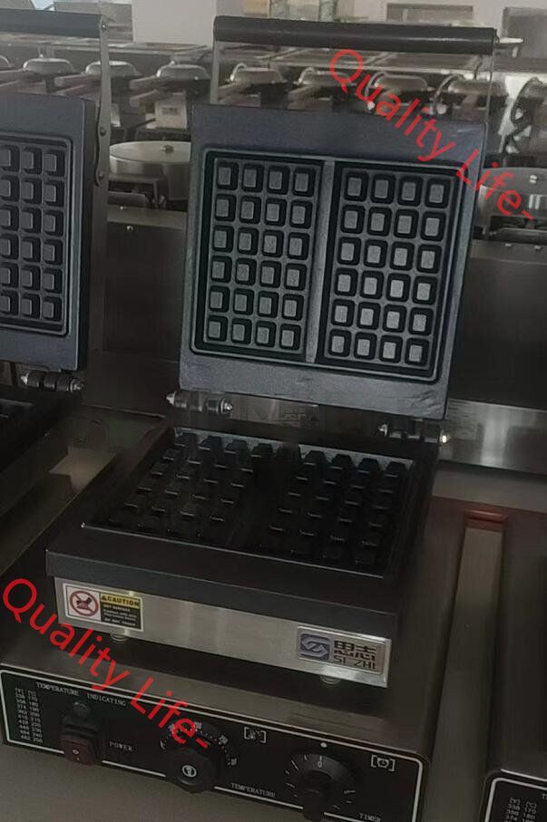 電気 長方形 ワッフル マシン 2個焼き 単相１0０V|業務用|厨房機器|飲食店|店舗用品|屋台|出店