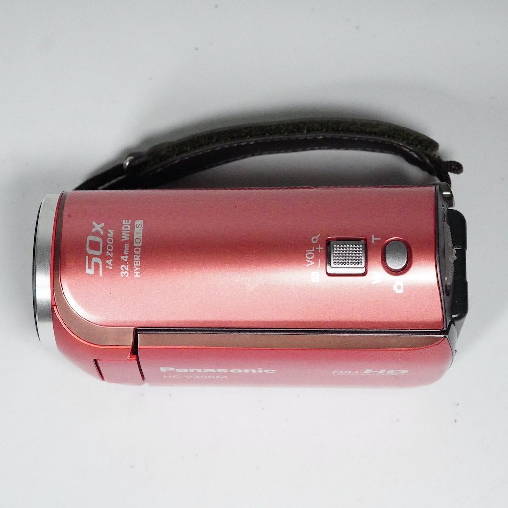 Panasonic パナソニック HC-V300M ピンク 動作OK 1週間保証 /1559