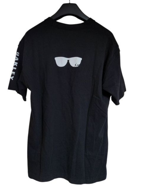 未使用 タグ付 オークリー ブラック 黒 フロッグスキン X FRAGMENT