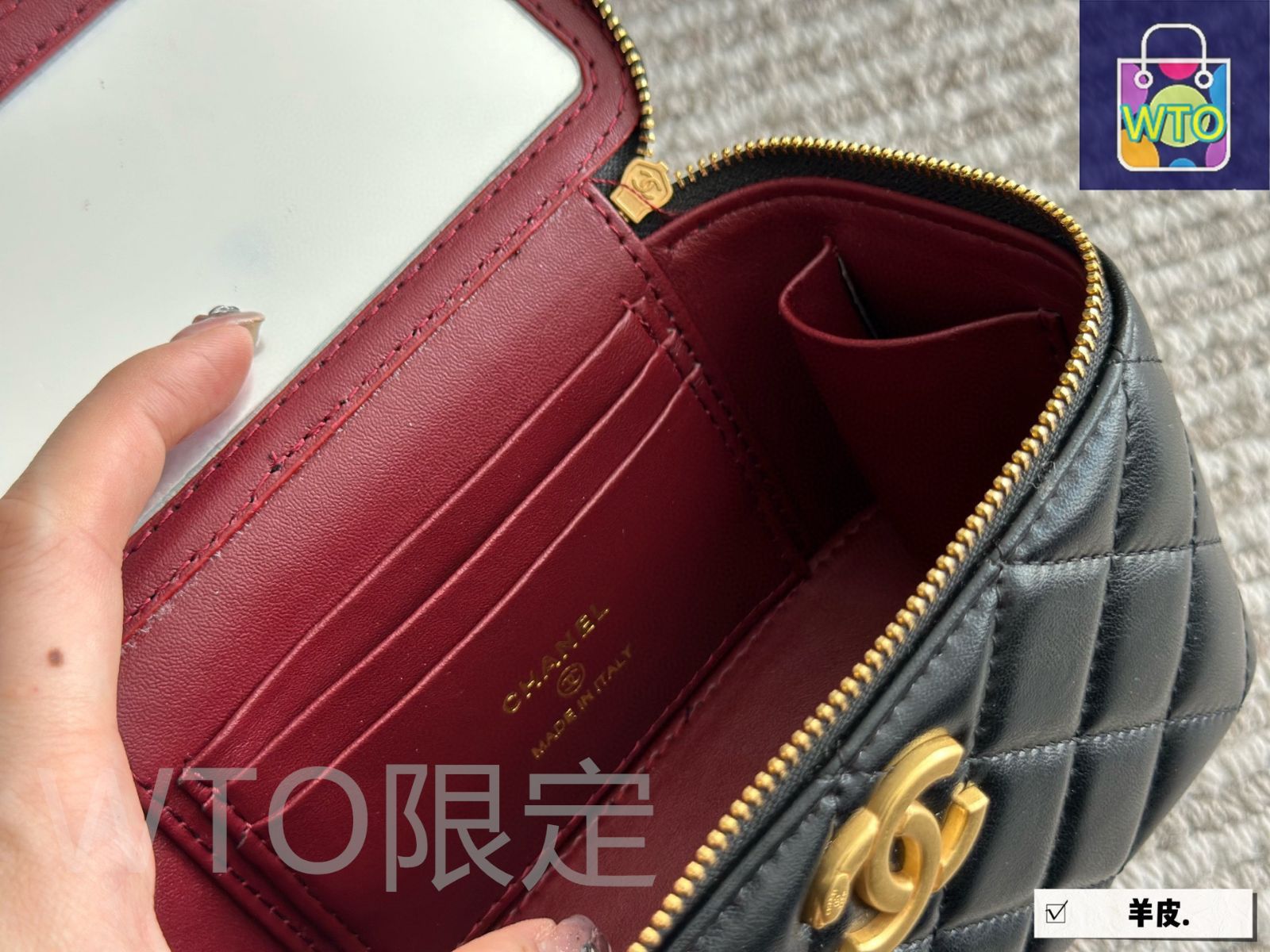 プロフ必読★幸ちゃん♪ 専用⚫︎アメリカで購入　③2023シャネル ギフトセット 今日特価】Chanel シャネル ハンドバッグ 高級感溢れる頭層羊皮