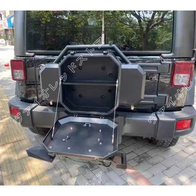 JEEP ジープ JK ラングラー リアタイヤ キャリア ボックス ツール 