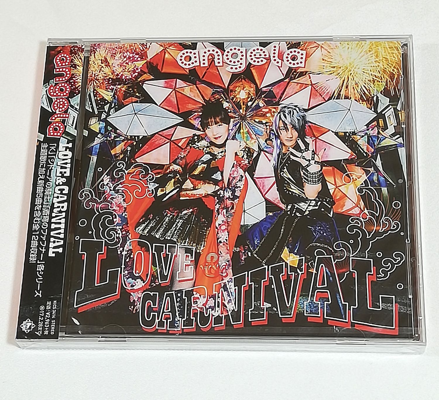 CD / angela / Love u0026 Carnival (通常盤)