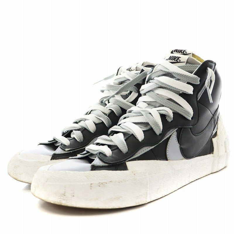 ナイキ NIKE × sacai サカイ BLAZER MID ブレーザーミッド ウルフ 