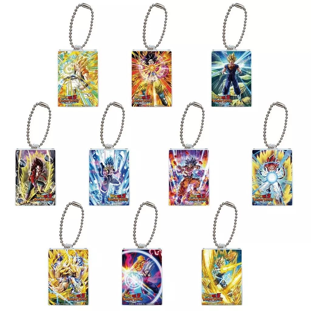 ドラゴンボールZ ドッカンバトル キーホルダー 非売品 未開封新品 中古】キーホルダー 全10種セット 「ドラゴンボールZ ドッカン